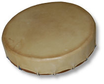 tambour amérindien pour l'harmonisation par les sons